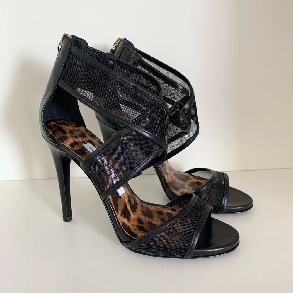 Diane von furstenberg classic mesh pumps made in Italy